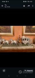 LA CARROZZA(PORCELLANA CAPODIMONTE)TICHE,GALLETTI