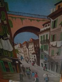 QUADRO VIA DELLA MARINA GENOVA