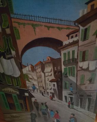 QUADRO VIA DELLA MARINA GENOVA