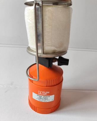 Lampada a gas camping in metallo