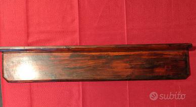 Due mensole in legno massello 