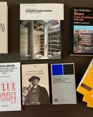 Lotto Libri di Architettura – Come Nuovi