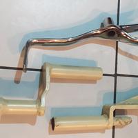 leva cambio + pedane x moto Guzzi Falcone sport