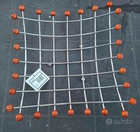 Orologio decorativo con inseri in argento