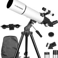 Telescopio 80AZ 80mm 600mm Principianti