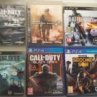 Giochi ps3 e ps4