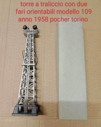 collezionismo ferroviario pocher  1958 modellismo