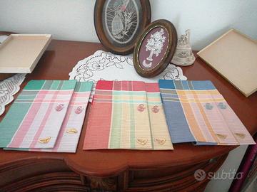 6 Fazzoletti vintage eleganti