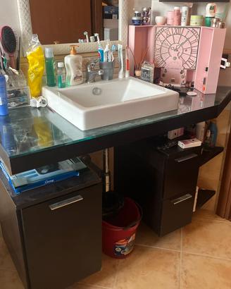 Arredo bagno color wenge’