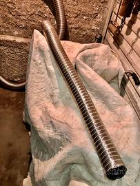 Tubo scarico stufa diam 80 x 1 mt