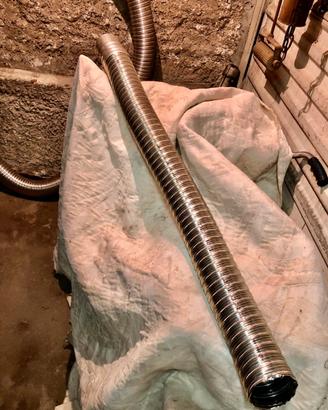 Tubo scarico stufa diam 80 x 1 mt