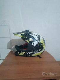 casco cross bambino 