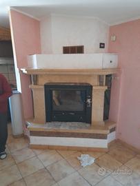 termocamino a legna