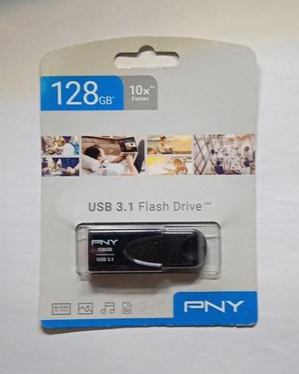PNY Attaché 4 128GB Chiavetta USB USB 3.1 80MB/s p
