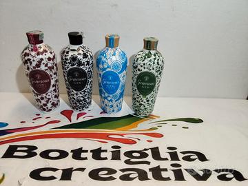 GIN GENEROUS  4 BOTTIGLIE VUOTE DIVERSE 
