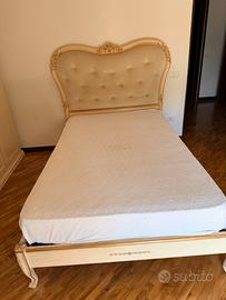 Letto una piazza e mezza stile classico/barocco