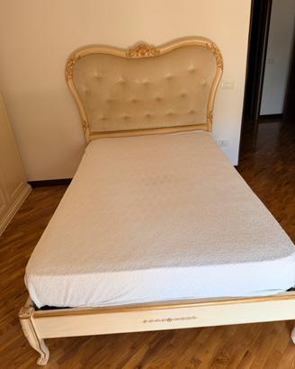 Letto una piazza e mezza stile classico/barocco