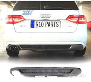 DIFFUSORE AUDI A4 B8 11-15 LOOK S LINE