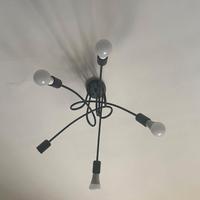 Lampada da soffitto in stile industriale