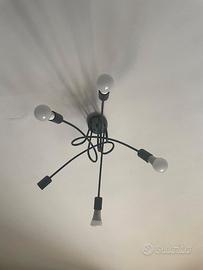 Lampada da soffitto in stile industriale