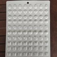 stampo per zucchero o isomalto gemme diamanti