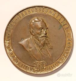 Medaglia Massonica Cav. Francesco Muller 1863-1903