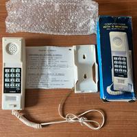 Telefono muro nuovo anni 80 vintage da collezione