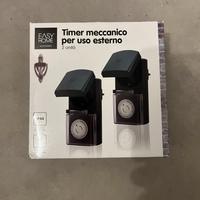 N 2 Prese Timer da esterno/ Intern 24h