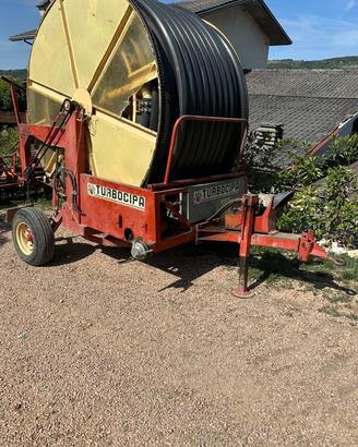 rotolone irrigatore turbocipa 100 con pompa e tubi