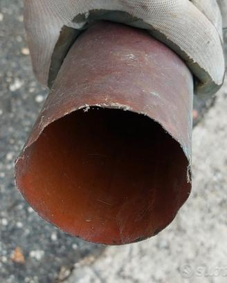 Tubo discendente pluviale in rame 