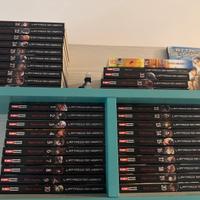 Collezzione manga attack on titan