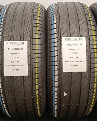 4 GOMME 235 55 18 MICHELIN RIF4595