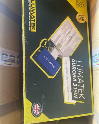 2 Lampade lumatek  e 2 hps 600 w