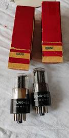 2 valvole 6SN7 GT tungsol 