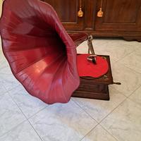 grammofono antico  victor funzionante 