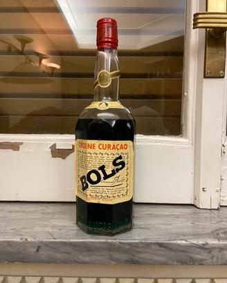 Bottiglia vintage Bols Groene Curaçao – Olanda