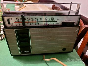 radio vintage portatile Mivar anni 60/70 