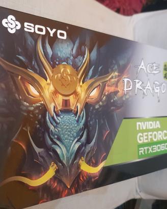 NVIDIA SOYO GeForce RTX 3060 12GB - NO LHR nuovo