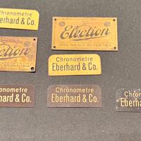 Rarissime targhe per orologi eberhard