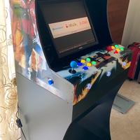 Cabinato arcade con diversi emulatori