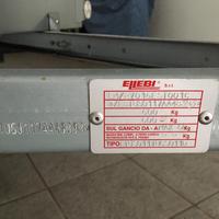 Carrello per auto Marca ELLEBI portata 600 kg