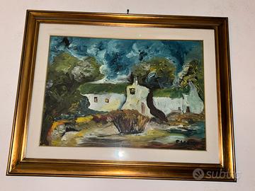 Quadro, dipinto ad olio Carlo Giuliani