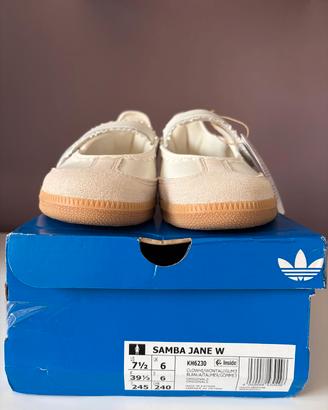 scarpe Adidas samba jane White beige n. 39 1 /3