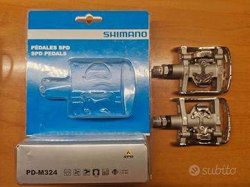 Pedali Shimano SPD PD-M324 doppia funzione