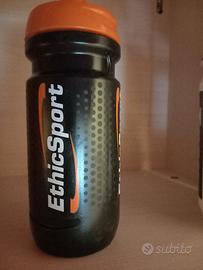 borraccia ciclismo nera