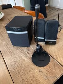 Casse e microfono pc