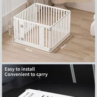 Recinto box cuccia cuccioli cane con porta