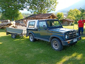 Suzuki Santana passo lungo con carrello appendice