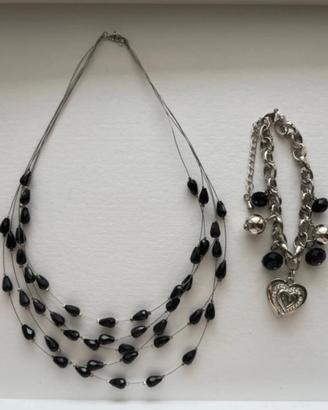 collana e bracciale 