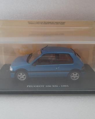 PEUGEOT 106 XSi ANNO 1993 SCALA 1-24